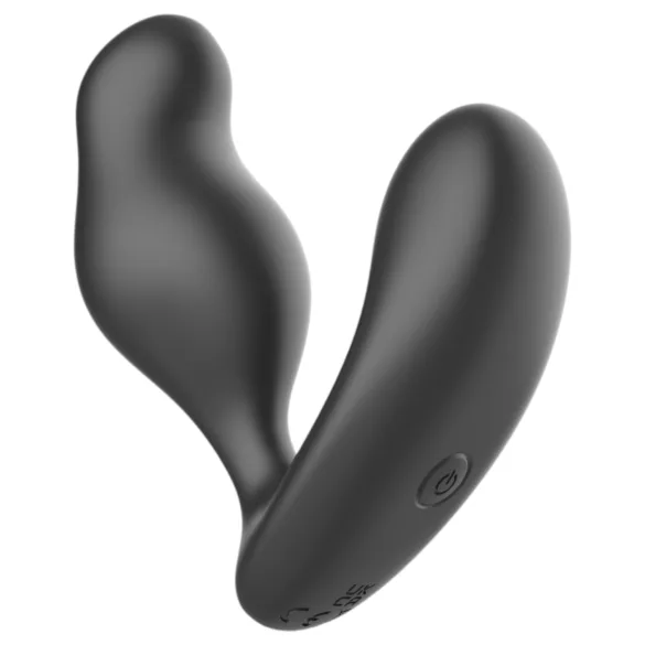Mroow - vibrator prostatic cu telecomandă (negru)
