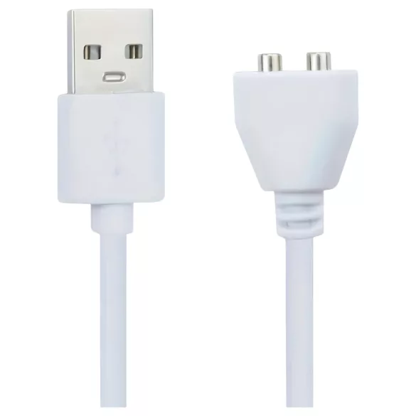 Pleasure Charge Wilson - cablu de încărcare USB magnetic (alb)