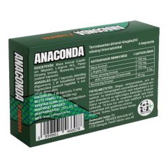   Anaconda - supliment alimentar natural pentru bărbați (4 bucăți)