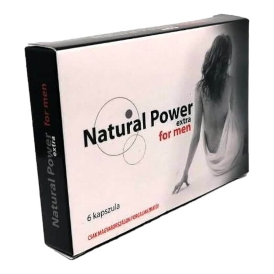 Natural Power - Supliment alimentar pentru bărbați în capsule (6 bucăți)