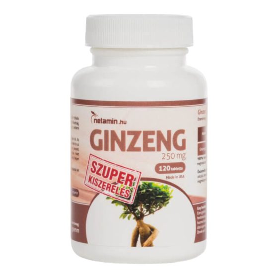 Netamin Ginzeng 250mg - capsule supliment alimentar (40buc)