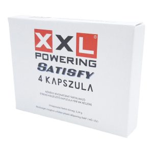 XXL putere Satisfy - supliment alimentar puternic pentru bărbați (4 bucăți)
