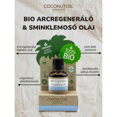   Coconutoil - ulei bio regenerator facial și demachiant (50 ml)