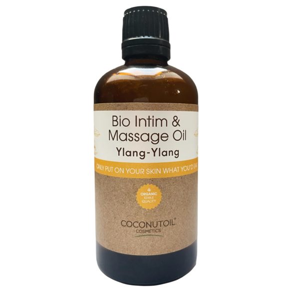 Coconutoil - Ulei bio intim și masaj cu ylang-ylang - 80ml