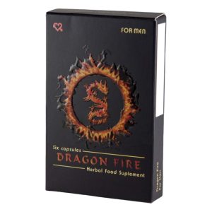 Dragon Fire - capsule suplimentare pentru bărbați (6buc)