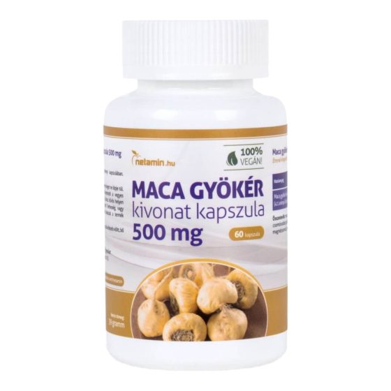 Extract de Maca 500 mg Netamin - supliment alimentar în capsule (60buc)