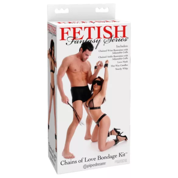 Fetish Fantasy - set bondage - negru