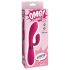 / OMG! Rabbits - vibrator cu braț stimulator (roz)