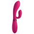 / OMG! Rabbits - vibrator cu braț stimulator (roz)