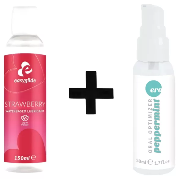 Sex oral - set pentru cupluri - gel și lubrifiant