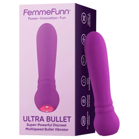 FemmeFunn - vibrator tip bullet premium - lila