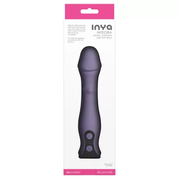 NS Novelties - vibrator rotativ și thrusting - mov