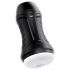 AlvUp - masturbator vibrator cu aspirație (negru)