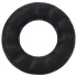 Doc Johnson Fat Tire - inel penian gros - silicon negru