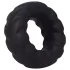 Doc Johnson Fat Tire - inel penian gros - silicon negru