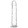 Addiction Crystal - dildo cu ventuză (transparent) - 18 cm