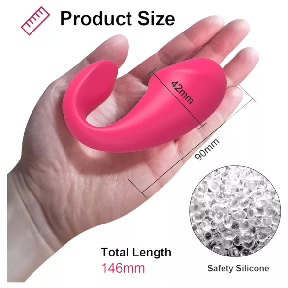 AlvUp - ou vibrator - wireless - roz