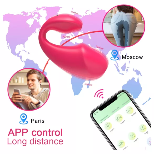 AlvUp - ou vibrator - wireless - roz