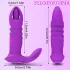 AlvUp - vibrator anal smart cu împingere - silicon mov
