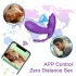 AlvUp - Vibrator purtabil controlat prin aplicație (mov)