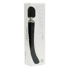   Love Magic Elegance Wand - vibrator de masaj reîncărcabil (negru)