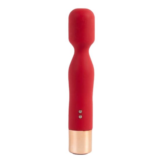 Incântătoarea baghetă Vibe Wand cu acumulator - vibrator pentru masaj (roșu)