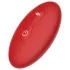 Rose Plug - vibrator anal cu radio și acumulator - roșu