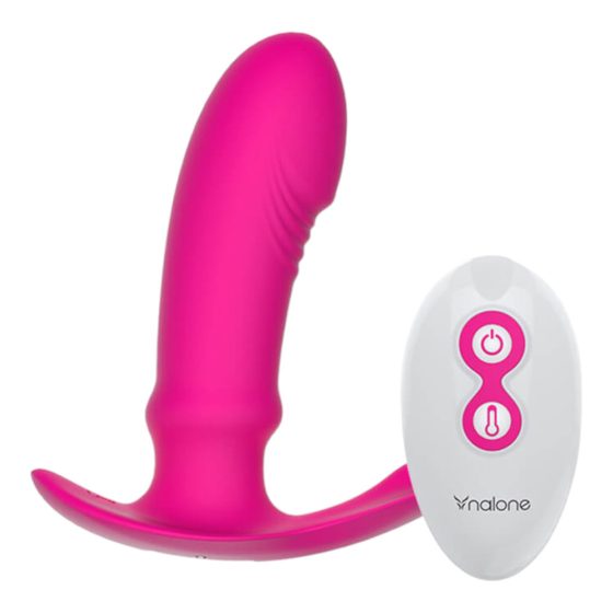 Nalone Marley - Vibrator de prostată, încălzitor, rechargeabil, cu telecomandă (roz)