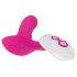 Nalone Marley - vibrator prostate călduț, cu radio (roz)