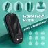 Sex HD - set de vibratoare cu acumulator, cu telecomandă, format din 4 piese (verde)