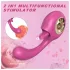 Sex HD - vibrator pentru lins și punctul G (roșu)