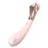 Sex HD - vibrator reîncărcabil rezistent la apă cu roată de stimulare - roz