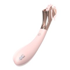   Sex HD - vibrator cu acumulator, rezistent la apa și roata de stimulare (roz)