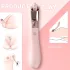 Sex HD - vibrator reîncărcabil rezistent la apă cu roată de stimulare - roz