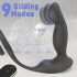 Sex HD Virgil - vibrator negru, prostate, inel și penian