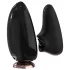 Sex HD Mirror - vibrator cu funcție de lins și încălzire - negru