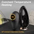 Sex HD Mirror - vibrator cu funcție de lins și încălzire - negru