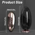Sex HD Mirror - vibrator cu funcție de lins și încălzire - negru