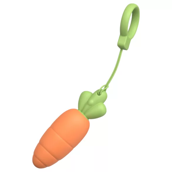 Sex HD Carrots - vibrator tip morcov - silicon portocaliu