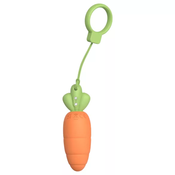 Sex HD Carrots - vibrator tip morcov - silicon portocaliu