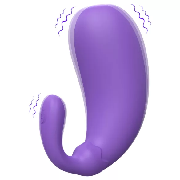 Sex HD - ou vibrator formă vinete - mov