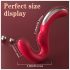 SEX HD Genie - Vibrator punct G și clitoris - roșu