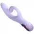Sex HD - vibrator pentru punctul G cu braț pentru clitoris (mov)