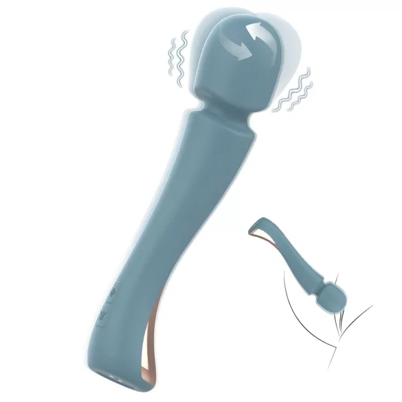 SEX HD Dancer - vibrator masaj relaxant - silicon turquoise