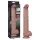 Lovetoy - dildo XXL două straturi - 36,5 cm - culoare naturală
