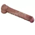Lovetoy - dildo XXL două straturi - 36,5 cm - culoare naturală