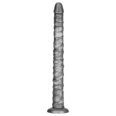 Lovetoy King Sized - vibrator mare - 40,5 cm - gri