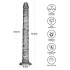 Lovetoy King Sized - vibrator mare - 40,5 cm - gri