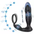 AlvUp - vibrator smart prostată cu inel pentru penis - silicon negru