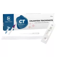  Test rapid pentru Chlamydia, pentru uz casnic, destinat femeilor și bărbaților (1 buc.)